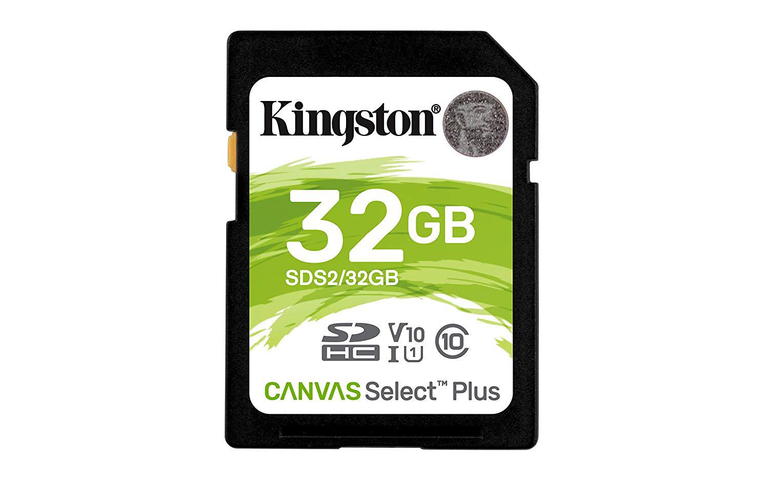 Card de Memorie SD Kingston Canvas Select Plus 32GB, Class 10