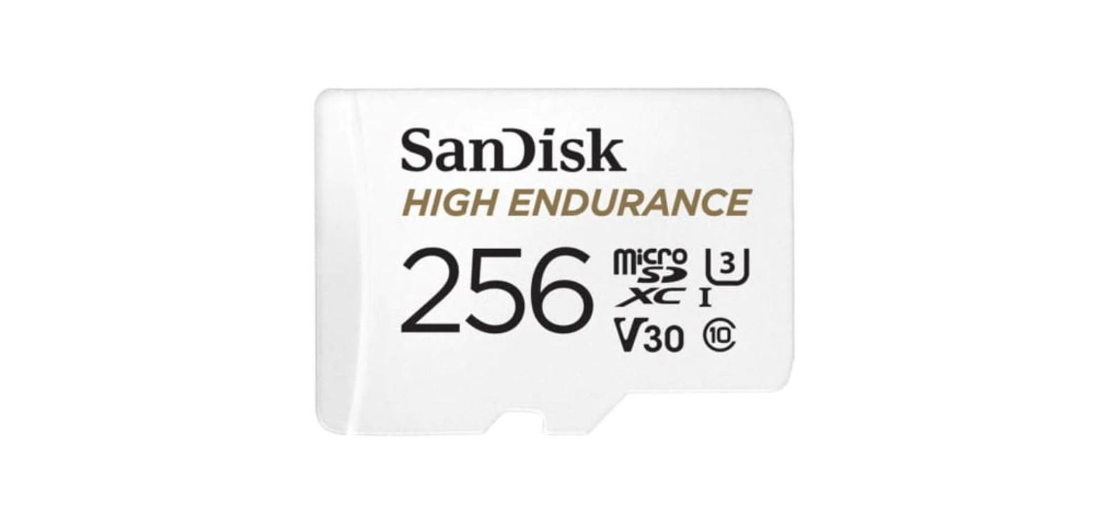 Micro Secure Digital Card SanDisk, 256GB, Clasa 10, Reading speed: 100MB/s