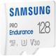 Card de Memorie MicroSD Samsung,PRO Endurance, MB-MJ128KA/EU, 128GB, cu adaptor, Class 10