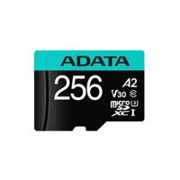 Card de Memorie MicroSD ADATA 256GB, Adaptor SD, Class 10