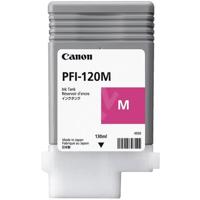 Cartus cerneala Canon PFI-120M, magenta, capacitate 130ml, pentru Canon TM 200/205/300/305.