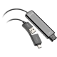 Adaptor USB HP 786C6AA Poly DA75 USB to QD Black Adapter TAA 786C6AA