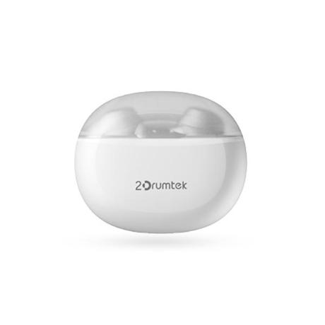 Casti A4Tech B27-W True Wireless, intraauriculare, microfon, Bluetooth 5.2, autonomie 20 de ore, control volum, alb