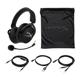 Casti Gaming HP HyperX Cloud Mix, gun metal, bluetooth