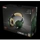 Casti cu microfon Trust GXT 322C Carus Gaming Headset, jungle camo