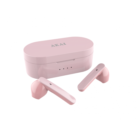 Casti Akai BTE-J10P wireless, bluetooth 5.0, 5V, roz