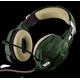 Casti cu microfon Trust GXT 322C Carus Gaming Headset, jungle camo