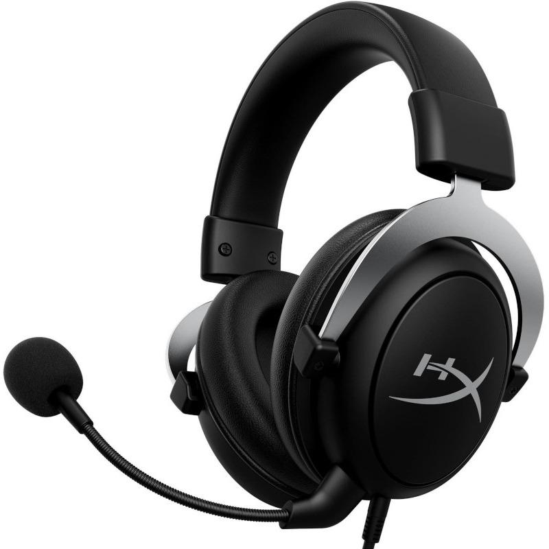 Casti Gaming HyperX CloudX Xbox, cu fir, silver