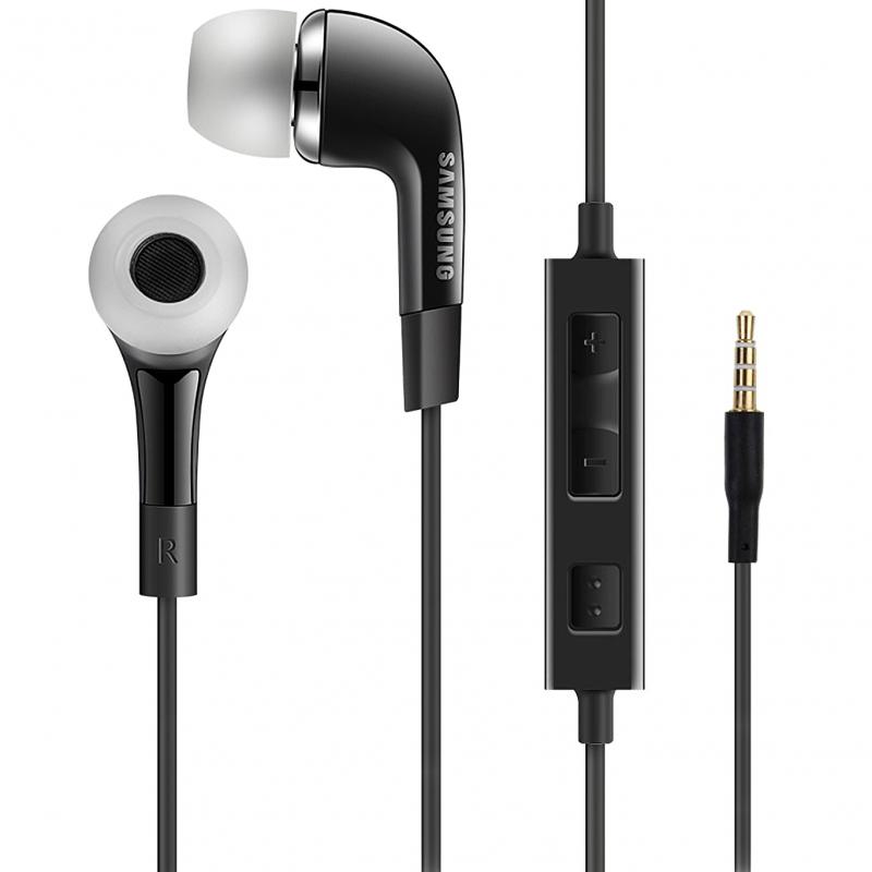 Samsung In-Ear Buds (w/microphone) EHS64 3.5mm-jack Black (bulk)