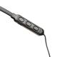 Casti Spacer wireless, in ear, fir de legatura si prindere magnetica, microfon pe fir, Bluetooth 5.0, autonomie de pana la 6 ore, timp de incarcare 2 ore, negru
