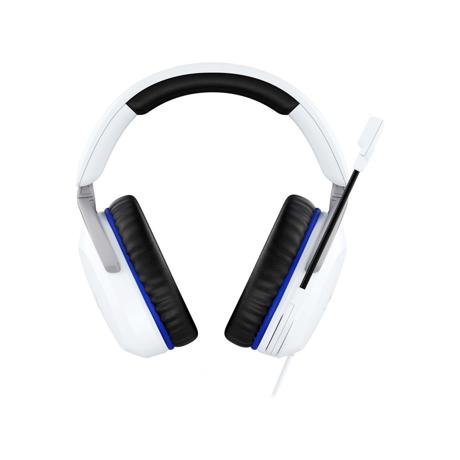 Casti gaming cu fir HyperX CloudX Stinger 2 Xbox/PC, jack 3,5mm pentru conectare direct la controller, drivere 50mm, slidere gradate, microfon cu noise cancelling, spuma cu memorie, alb