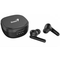 Casti Genius HS-M910BT True Wireless, intraauriculare, microfon, Bluetooth 5.0, USB C, negru