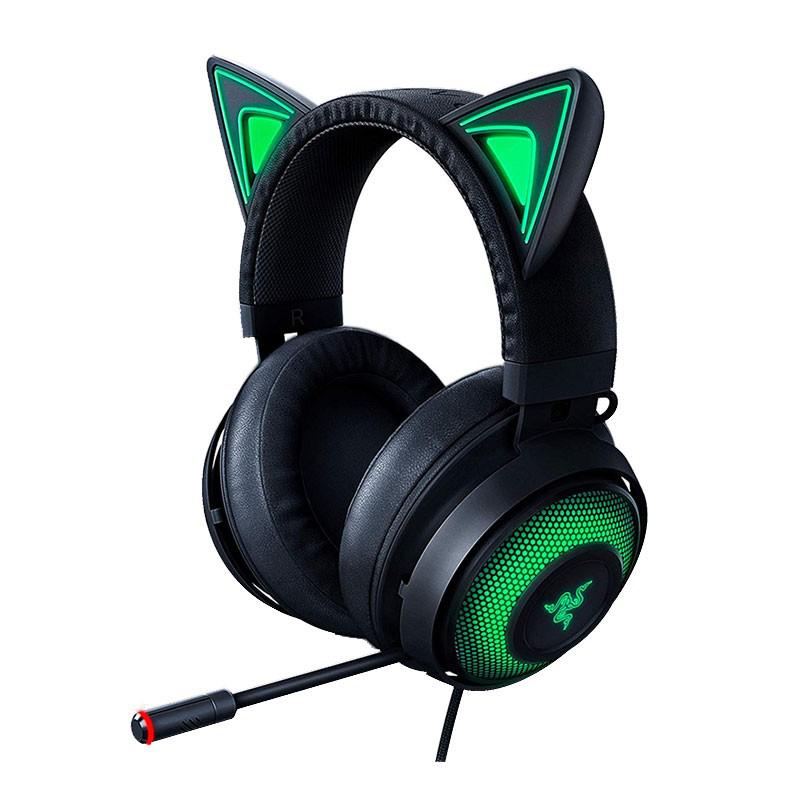 Casti cu microfon Razer Kraken Kitty Black USB 7.1 Surround Sound, negru
