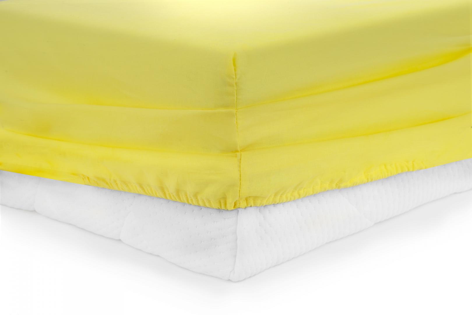 Cearceaf Heinner Pat Cu Elastic 140x200 Cm - Galben