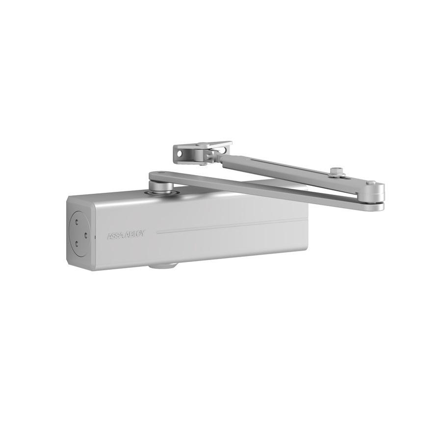 Amortizor hidraulic Assa Abloy, DC200------DEV1-; mecanism pinion, forta reglabila clasa EN2-4, usa maxim 80Kg pentru latime 1100mm, pentru brat standard. NU include brat.