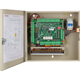 Centrala control acces Hikvision 4 usi ( 4 x cititoare Wiegand sau 8 x cititoare RS485), DS-K2604T; Compatibilitate cititoare: 4 x Wiegand sau 8 x RS485; Capacitate de stocare: 100,000 cartele si 300,000 evenimente; Intrari: 4 alarm input, Door Magnetic x4, Door Switch x4, Case Input x8