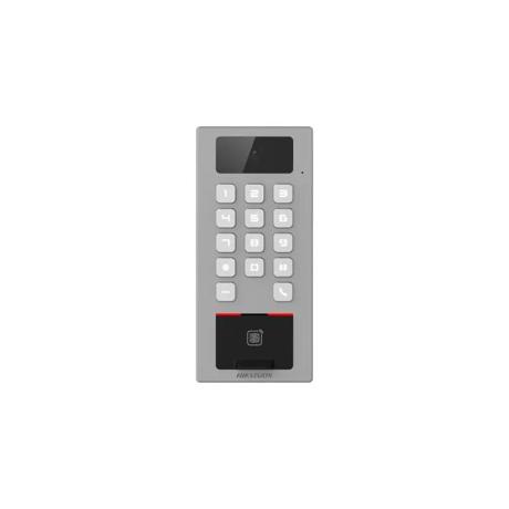 Terminal Access Control DS-K1T502DBFWX-C Supports up to 256 GB SD card memory,Supports up to 256 GB SD card memory,IP65 & IK09 protections, as well as increased stability with zinc alloy materials