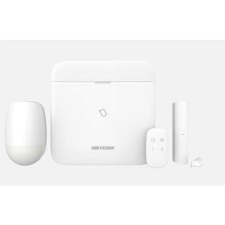 Kit de alarma wireless AX PRO Middle Level DS-PWA96-Kit-WE,  Wireless Control Panel Kit, 868MHz two-way wireless; Dual Wireless Technology: Tri-X & CAM-X; Long RF transmission range; Up to 96 Wireless Zones/Outputs, 8 Wireless Ta Readers/Keypads, 6 Wireless Sounder, 48 Keyfobs, 4 Wireless Repeaters