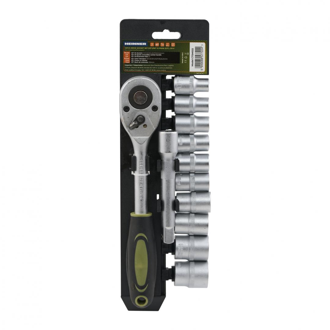 HR SET 12 PIESE 1/2" CR-V