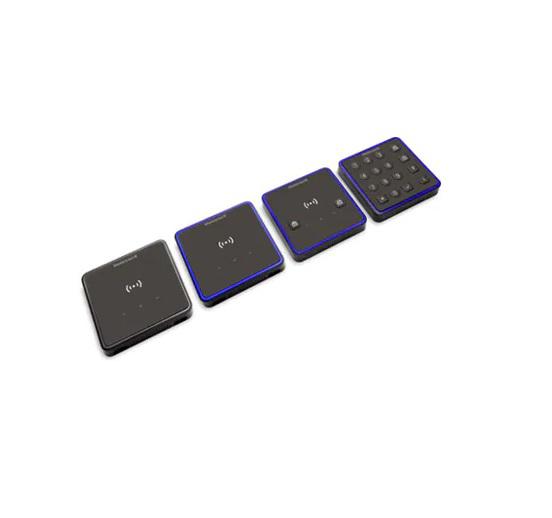 Cititor pentru access control LU4500BHONA, interfata WIEGAND, luminAXS, Mifare/Desfire, cu lumini programabile, dimensiuni: 80.4 x 80.4 x 13.5 mm