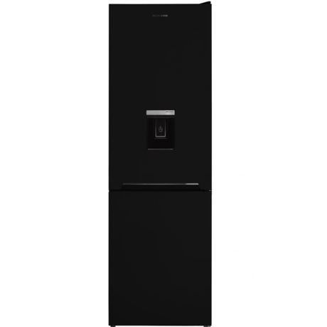 Combina frigorifica Heinner HCNF-V291BKWDF+, No Frost Multicooling, 294 L, Dozator de apa, Congelare rapida, H 186 cm, Negru
