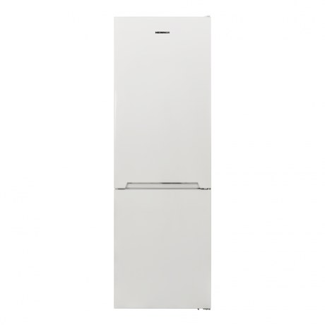 Combina frigorifica Heinner HC-V341E++, Capacitate 340 L, Clasa E, Racire Less Frost, Iluminare LED, Super congelare, Rafturi de sticla, H 186 cm, Alb
