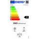 Combina frigorifica Heinner HC-HS268WDF+