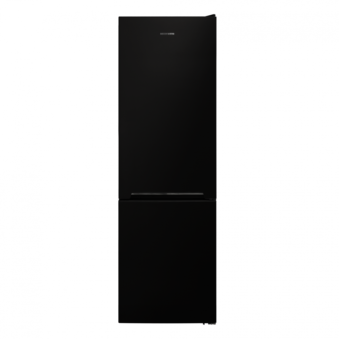 Combina frigorifica Heinner HC-V268BKE++, Less Frost, 268L, Control mecanic, Functie Super congelare, H 170 cm, Negru