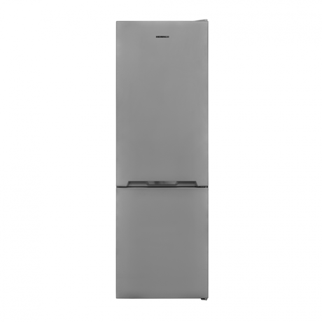 Combina frigorifica Heinner HC-VS268SF+, 268L, Less Frost, Control mecanic, LED, Super congelare, H 170 cm, Argintiu