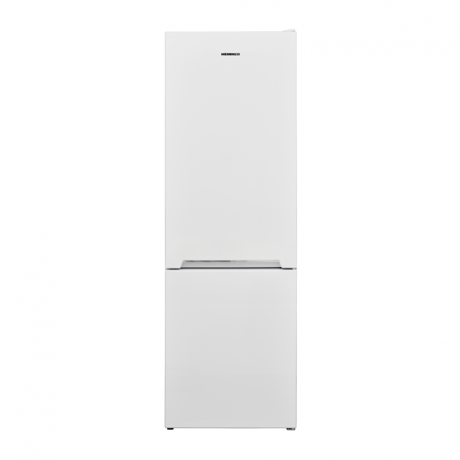 Combina frigorifica Heinner HC-V2681E++, Static, 268 L, Functie Super congelare, Termostat ajustabil, Iluminare LED, Usi reversibile, Clasa E, H 170 cm, Alb