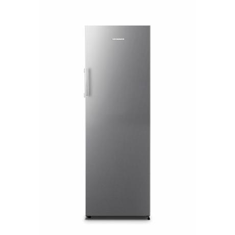 Congelator Heinner HFF-N194NFSF+, 194 L, No Frost, 6 compartimente, Super congelare, Alarma usa, H 169.1 cm, Argintiu