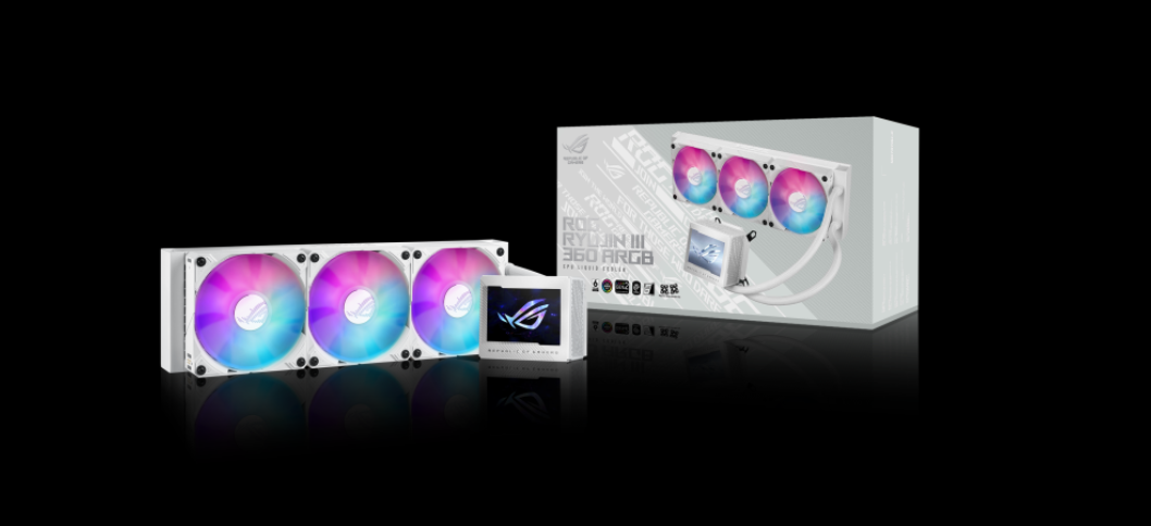 CPU COOLER ASUS ROG RYUJIN III 360 ARGB WHITE