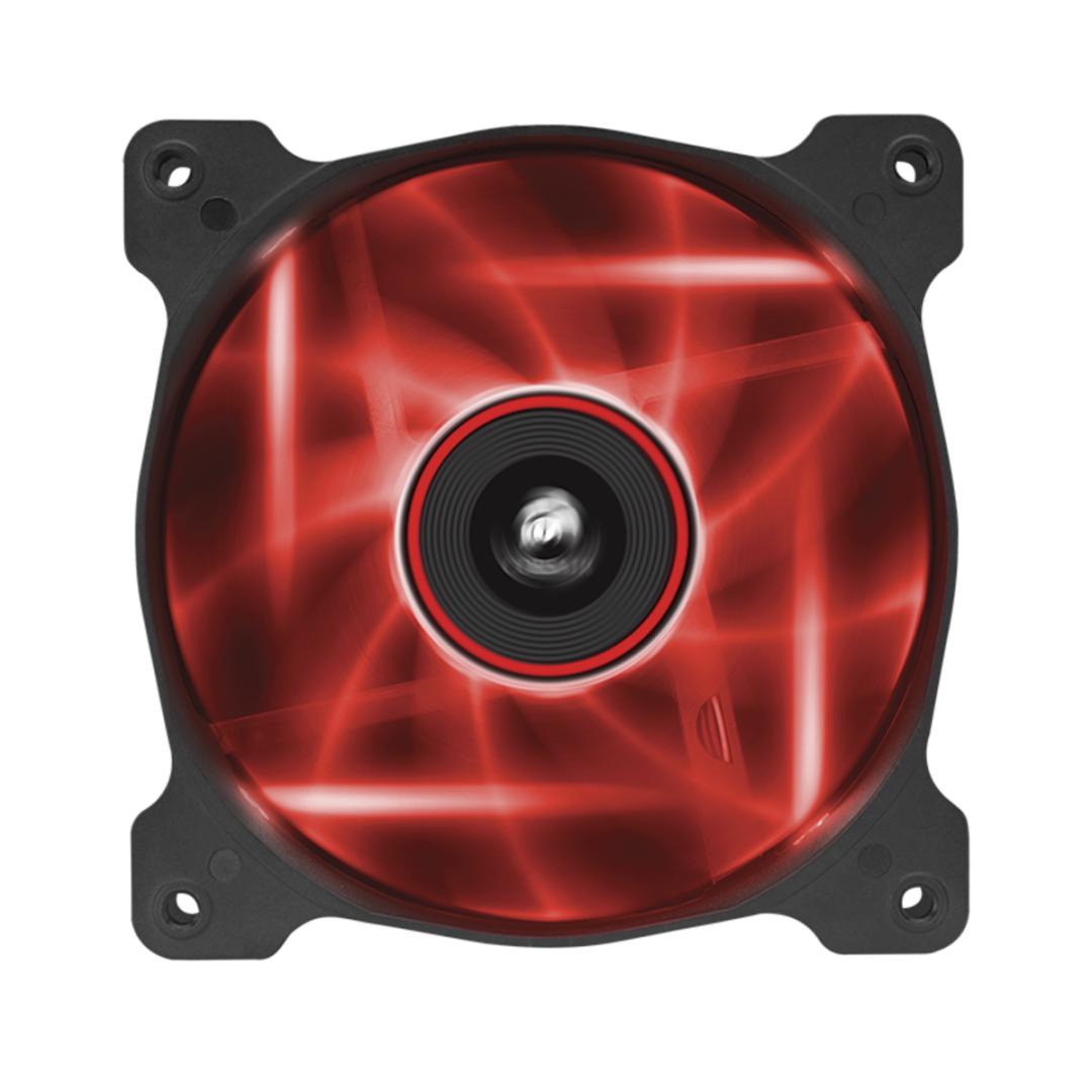 Cooler carcasa Corsair AF120 LED Low Noise Cooling Fan, 1500 RPM, Single Pack - Red