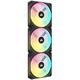 Ventilator Corsair QX120, ventilator 3x120 mm,  negru
