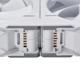 Ventilatoare PHANTEKS D30 PWM Rg Afw D-RGB 3x 120mm alb