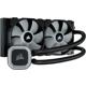 Cooler Corsair iCUE H100i RGB 240mm, 2 fans, Support  Intel 1700, Intel 1200, Intel 1150, Intel 1151, Intel 1156, AMD AM5, AMD AM4