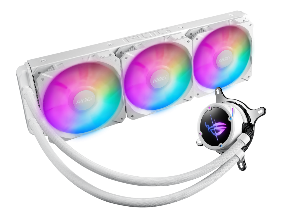 Cooler CPU Asus ROG STRIX LC II 360 ARGB White Edition