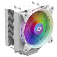 CPU Cooler URANUS White ARGB PWM  TECHNICAL DATA Socket Compatibility: Intel: LGA 115x/ 1200/ 1700; AMD: AM4 TDP: up to 200W Heatsink Installation: with Backplate Heatsink Dimensions: 155 x 125 x 81 mm (with fan) Heatsink Material: Aluminum Heat Pipes: 4x, Copper Fan Dimensions: 120 x 120 x 25 mm