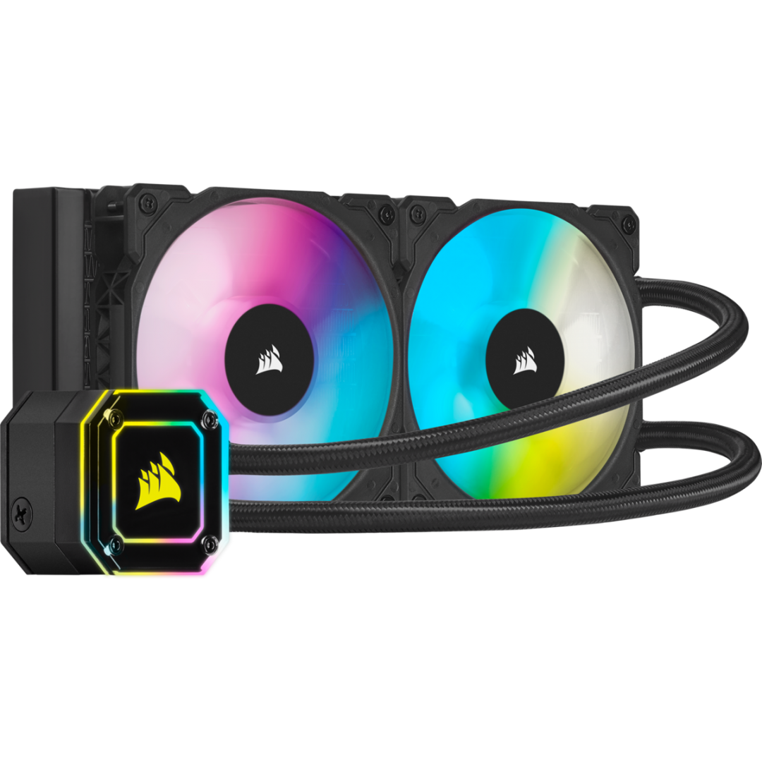 Cooler Procesor Corsair iCUE H100i ELITE CAPELLIX Liquid, compatibil AMD/Intel