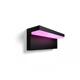 Aplica LED RGB pentru exterior Philips Hue Nyro, 13.5W (42W), 1000 lm, lumina alba si color (2000-6500K), IP44,88x254x101mm, Negru