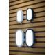 Aplica LED pentru exterior Ledvance BULKHEAD, 11W, 840 lm, lumina neutra (4000K), IP54/IK06, 216x79x143mm, policarbonat, Negru