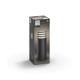 Stalp LED pentru exterior Philips Hue Lucca, 1xE27, 9W (60W), 806 lm, lumina calda (2700K), IP44, 400x142mm, Antracit