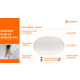 Plafoniera LED 000004099854103070