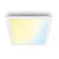 Panou LED WiZ Panel SQ, Wi-Fi, control vocal, 36W, 3400 lm, lumina alba (2700-6500K), IP20, 60cm, Alb