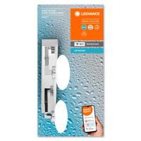 Aplica LED inteligenta pentru baie Ledvance SMART+ Wifi Orbis Elypse 340, 12W, 1000 lm, lumina alba (3000-6500K), IP44, 340x166x880mm, metal, Argintiu