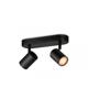 Spot LED RGB WiZ Imageo, Wi-Fi, Bluetooth, 2x4.9W, 690 lm, lumina alba si color (2200-6500K), IP20, Metal, Negru