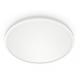 Plafoniera LED WiZ SuperSlim, Wi-Fi, Bluetooth, 16W, 1500 lm, lumina alba (2700-6500K), IP20, 29.2cm, Metal/Plastic, Alb