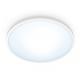 Plafoniera LED WiZ SuperSlim, Wi-Fi, Bluetooth, 16W, 1500 lm, lumina alba (2700-6500K), IP20, 29.2cm, Metal/Plastic, Alb