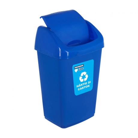 "RECYCLE ECO SWING BIN 35, GREEN
SIZE:  35 x 29 x 57 cm
Material: plastic"