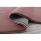 Covor Heinner Shaggy soft blanita Mov 70x140 cm